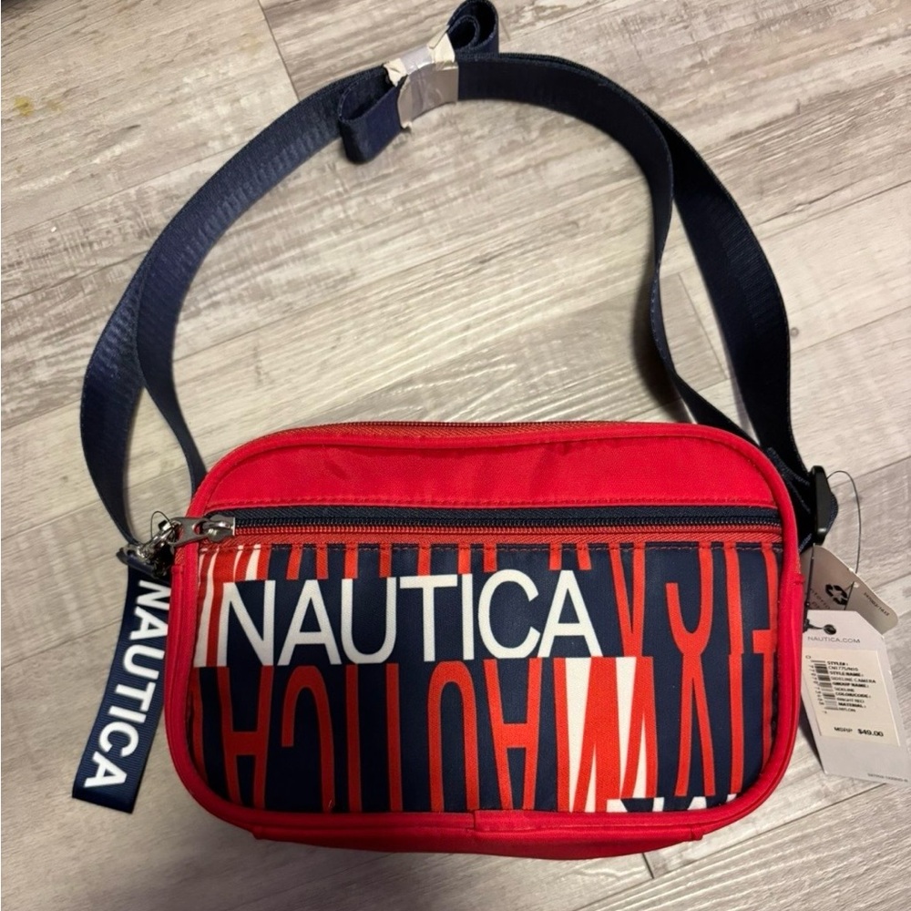 Nautica Red and Blue  Crossbody Bag